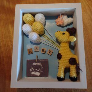 New Baby Shadow Box Keepsake